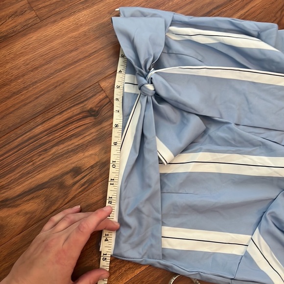 Blue Ruffled Summer skirt - Picture 4 of 5